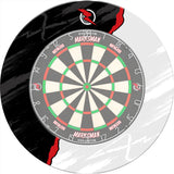 Ruthless Dartboard Surround - Professional - RipTorn - Black & Grey