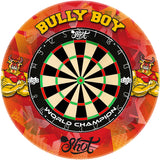 Shot Michael Smith Dartboard Surround - Professional - Bully Boy - Red