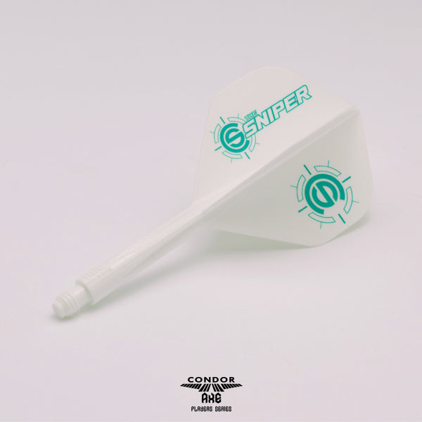 *Condor AXE Dart Flights - Standard - Connor Scutt - The Sniper - White