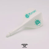 *Condor AXE Dart Flights - Standard - Connor Scutt - The Sniper - White