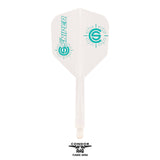 *Condor AXE Dart Flights - Small - Connor Scutt - The Sniper - White