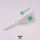 *Condor AXE Dart Flights - Small - Connor Scutt - The Sniper - White