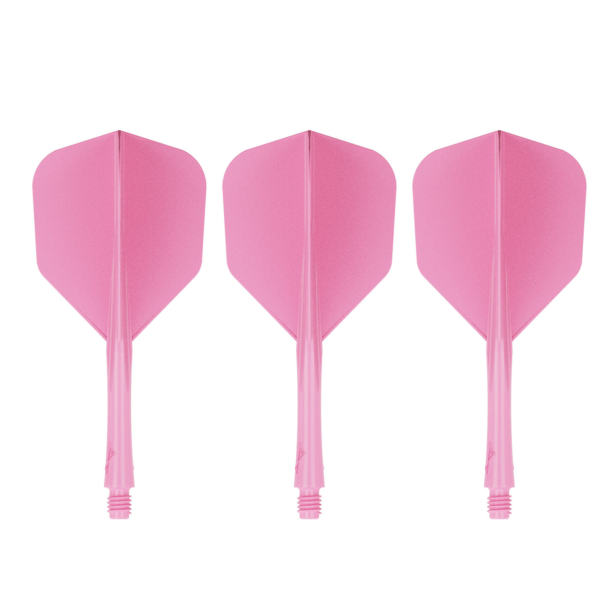 Caliburn SUP Lite Dart Flights - Moulded Flight & Shaft - Standard No6 - Sakura Pink
