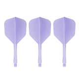 Caliburn SUP Lite Dart Flights - Moulded Flight & Shaft - Standard No6 - Misty Purple