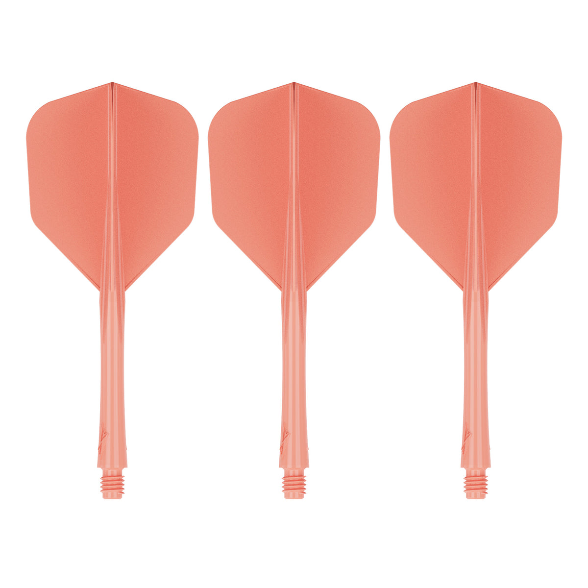 Caliburn SUP Lite Dart Flights - Moulded Flight & Shaft - Standard No6 - Tangerine