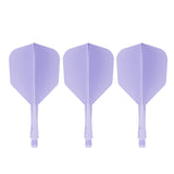 Caliburn SUP Lite Dart Flights - Moulded Flight & Shaft - Standard No6 - Misty Purple