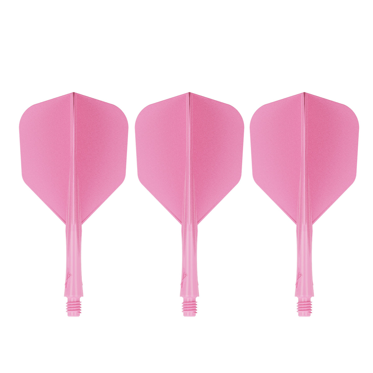 Caliburn SUP Lite Dart Flights - Moulded Flight & Shaft - Standard No6 - Sakura Pink