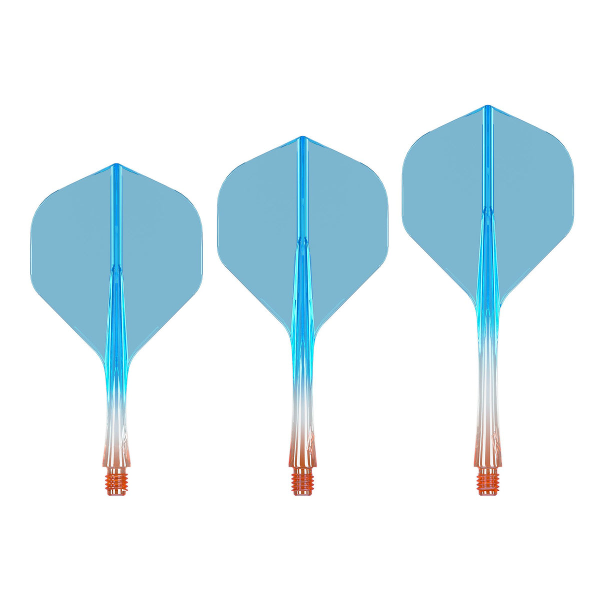 Caliburn SUP Flights - Moulded Flight & Shaft - Standard No2 - Two Tone