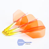 Caliburn SUP Flights - Moulded Flight & Shaft - Standard No6 - Two Tone