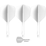 Caliburn SUP Flights - Moulded Flight & Shaft - Standard No6