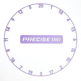 Precise 180 Number Ring - One-Piece - Colours