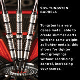 Viper Element Darts - Soft Tip - 90% - inc Extras - E2 - Twin Shark - Black Ring