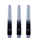 Viper Viperlock Aluminium Dart Shafts - inc O-Rings and Locking Pin - Black & Silver