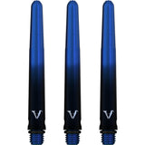 Viper Viperlock Aluminium Dart Shafts - inc O-Rings and Locking Pin - Black & Blue