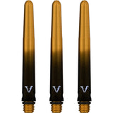 Viper Viperlock Aluminium Dart Shafts - inc O-Rings and Locking Pin - Black & Gold