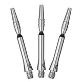 Viper Spinster Dart Shafts - Rotating Top - Silver