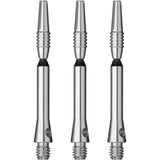 Viper Spinster Dart Shafts - Rotating Top - Silver
