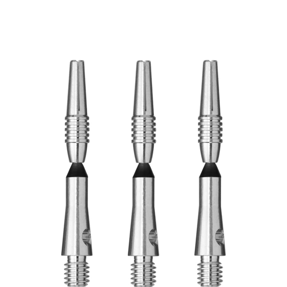 Viper Spinster Dart Shafts - Rotating Top - Silver