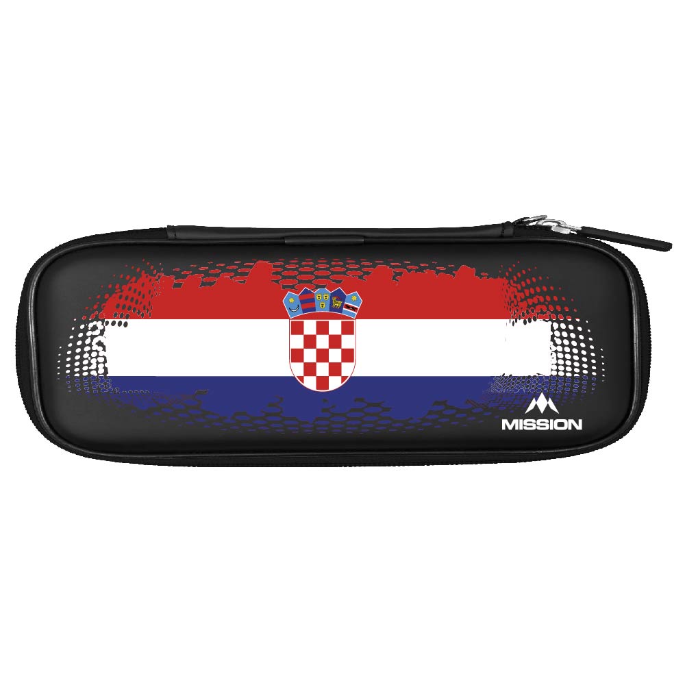 Mission Country EVA Darts Case - Slim- Holds 1 full set - Croatia