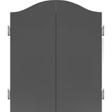 Mission Dartboard Cabinet - Deluxe Quality - Plain Grey