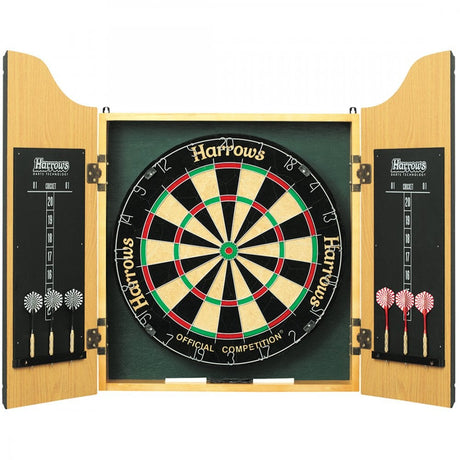 Harrows Dartboard Cabinets - Pros Choice - Home Darts Centre