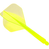 Condor AXE NEON Dart Flights - Standard - Yellow Long