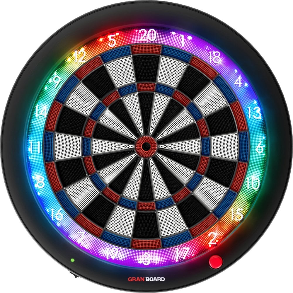 Granboard 3S - Professional Electronic - Soft Tip Dartboard - Blue
