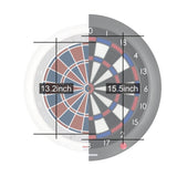 Granboard 132 - Professional Electronic - Soft Tip Dartboard - White