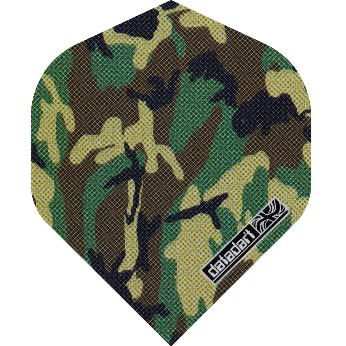 Datadart Dart Flights - CMF Designs - No2 - Std - Green Camo