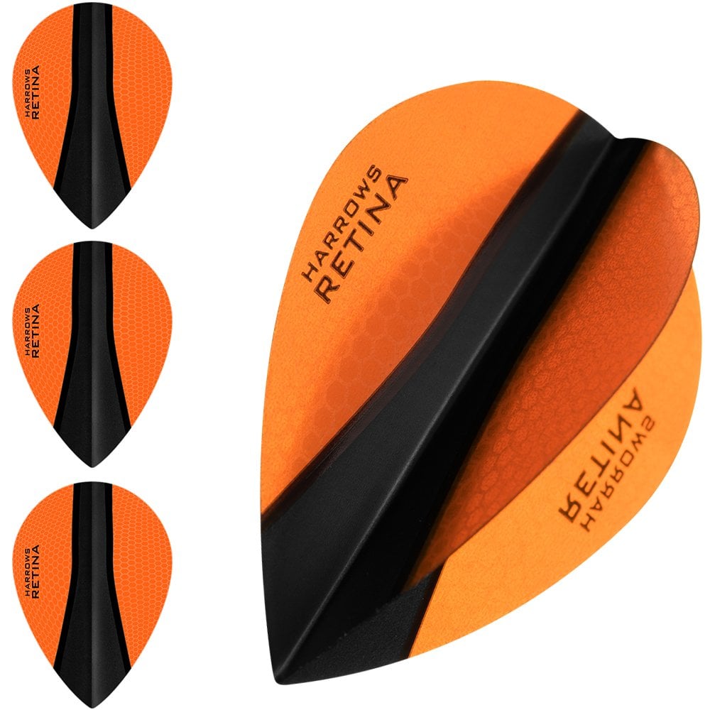 Harrows Retina-X Dart Flights - Pear