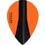 Harrows Retina-X Dart Flights - Pear Orange