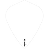 Dart Flights - Poly Plain Original - Kite White