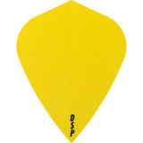 Dart Flights - Poly Plain Original - Kite Yellow
