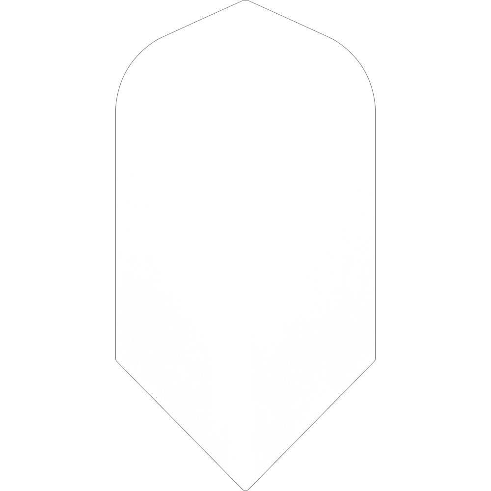 Dart Flights - Poly Plain Original - Slim