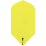 Designa DSX100 Dart Flights - Slim Yellow