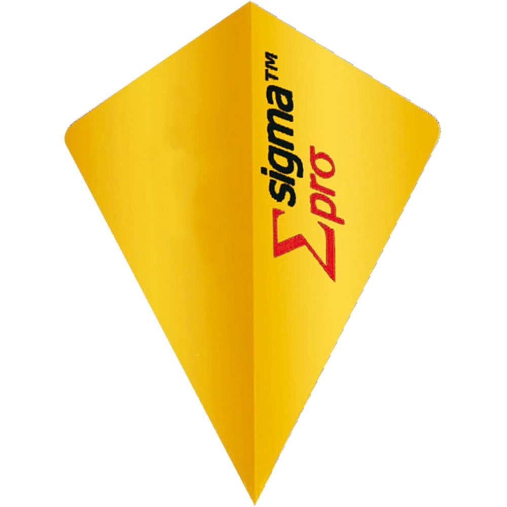 Unicorn Sigma Dart Flights - 100 Micron - Sigma Pro Gold