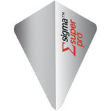 Unicorn Sigma Dart Flights - 100 Micron - Sigma Super Pro Silver