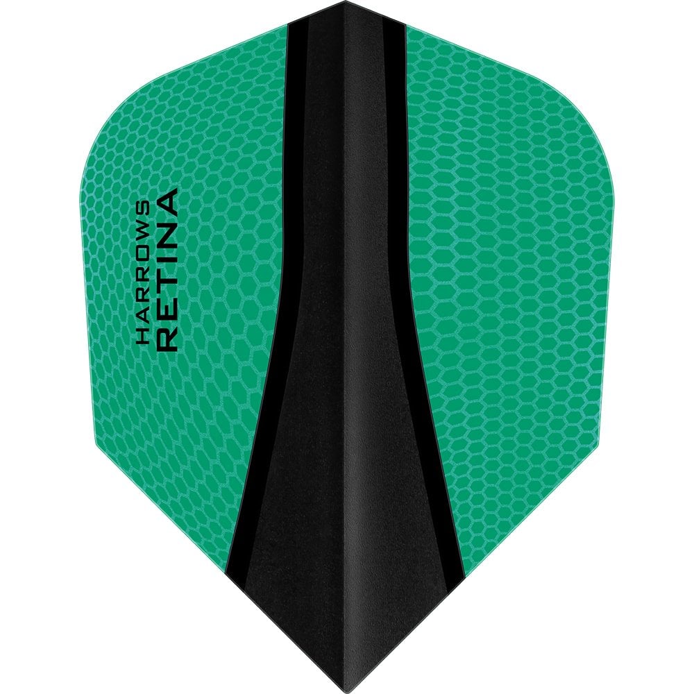 Harrows Retina-X Dart Flights - No6 - Std Jade