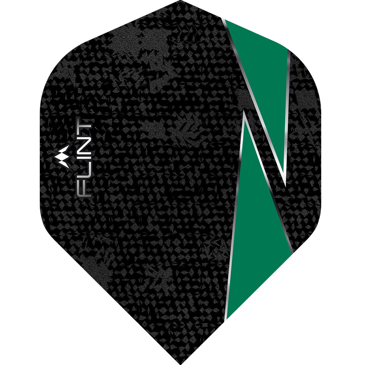 Mission Flint Dart Flights - 100 Micron - No2 - Std Green