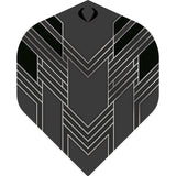 DC BlackFin Dart Flights - 100 Micron - No2 - Std Black