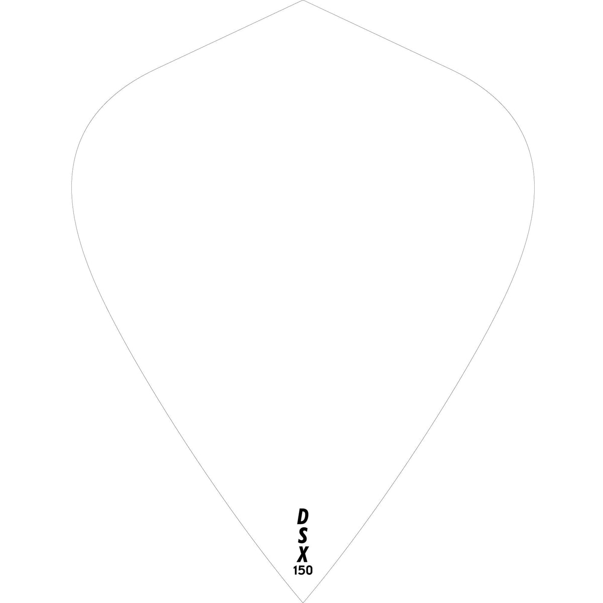 Designa DSX150 Dart Flights - Kite White