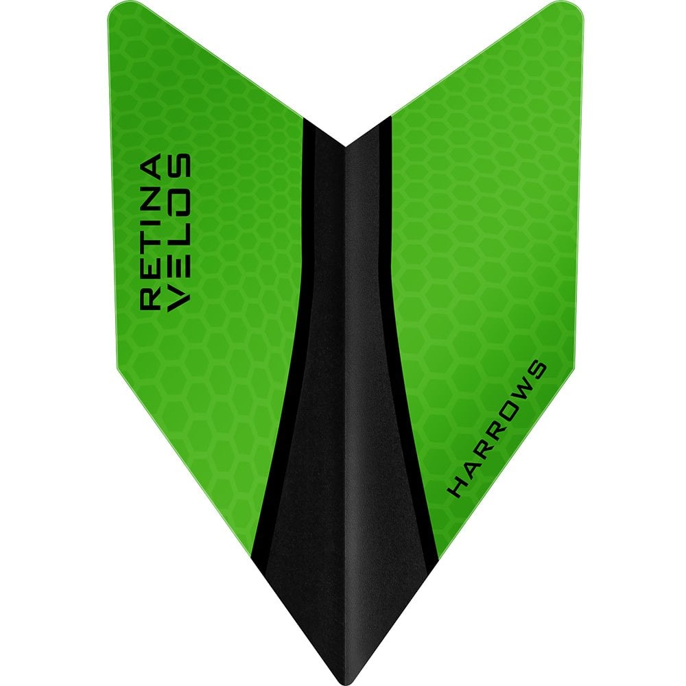 Harrows Retina-X Dart Flights - Velos Green