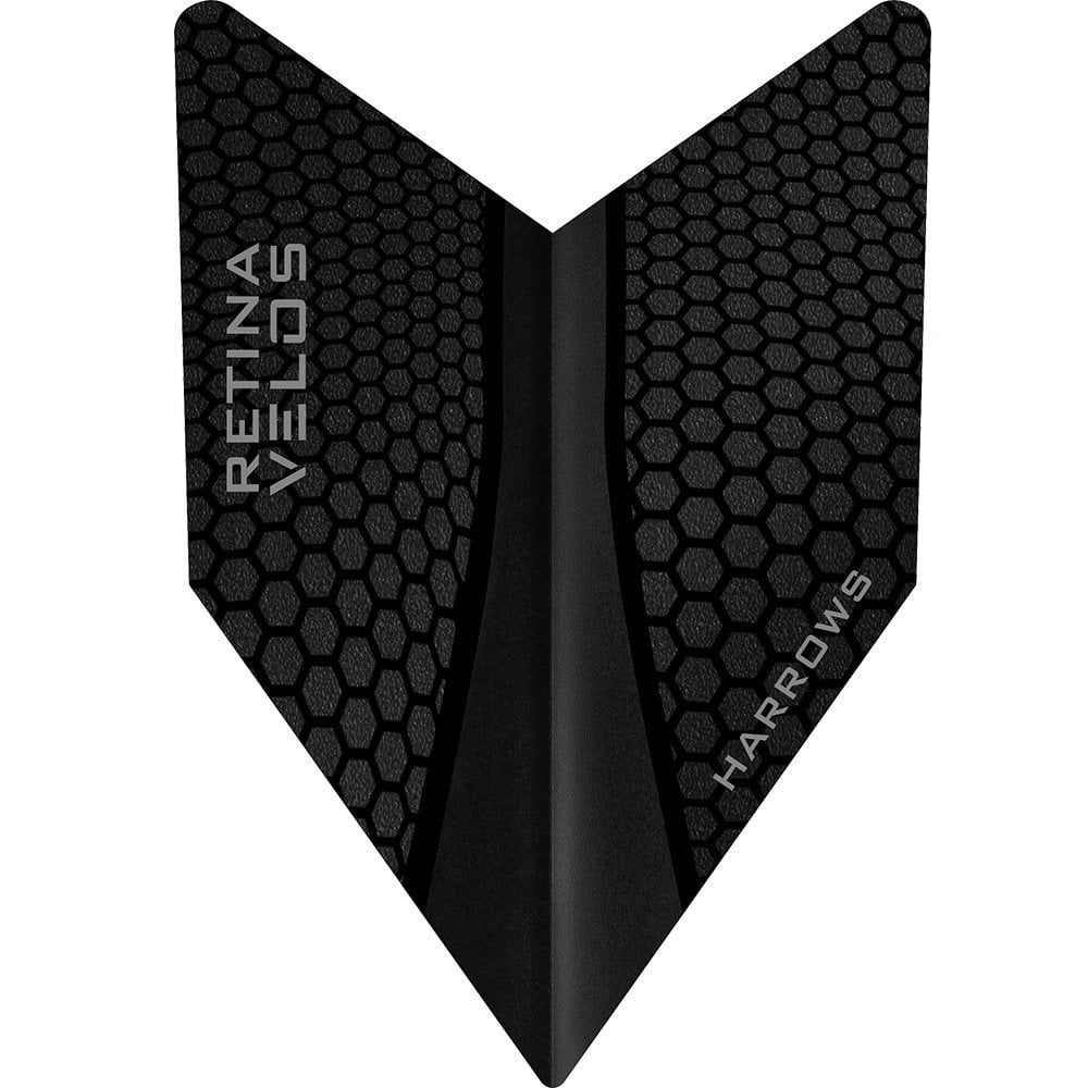 Harrows Retina-X Dart Flights - Velos Black