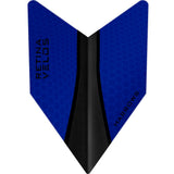 Harrows Retina-X Dart Flights - Velos Dark Blue