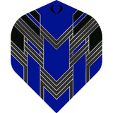 DC BlackFin Dart Flights - 100 Micron - No2 - Std Blue