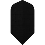 Designa Dart Flights - Fabric Rip Stop Nylon - Longlife - Slim Black
