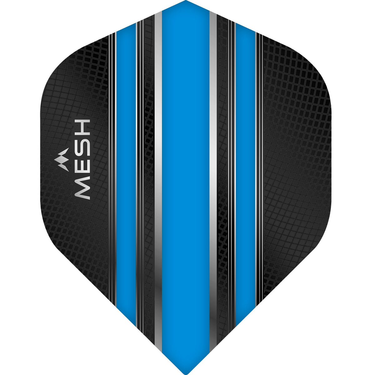 Mission Mesh Dart Flights - 100 Micron - No2 - Std Aqua Blue