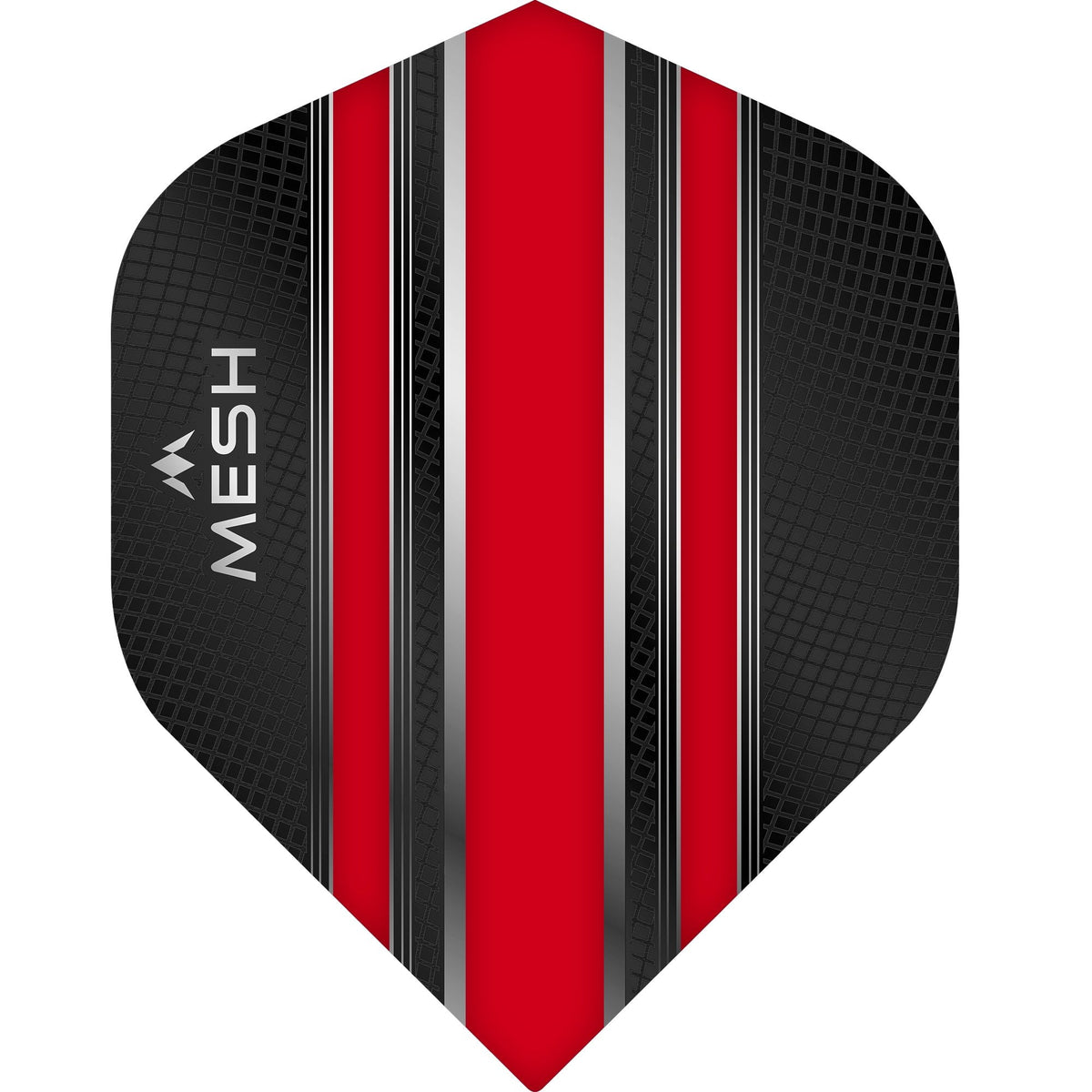 Mission Mesh Dart Flights - 100 Micron - No2 - Std Red