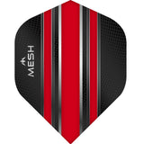 Mission Mesh Dart Flights - 100 Micron - No2 - Std Red