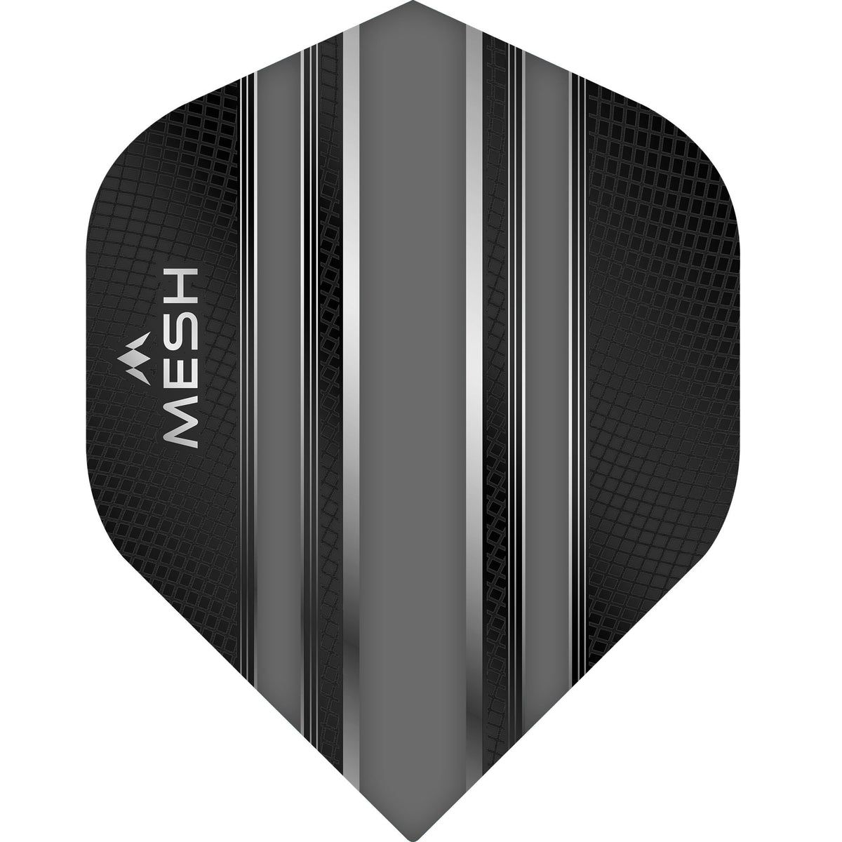 Mission Mesh Dart Flights - 100 Micron - No2 - Std Grey